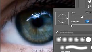 Beautiful eyes - Short Photoshop Tutorial