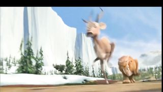 Mowgli cartoon action scene