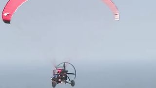 Enjoying at beach