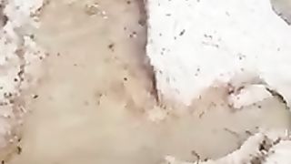 کوہلو میں ژالہ باری