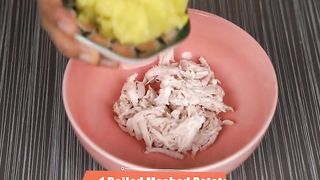 Easy Potato chicken Snack