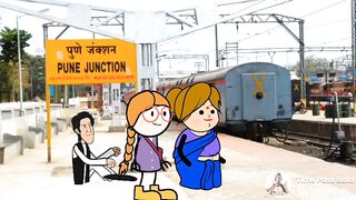 Railway Station Train Comedy Tamil _Time Pass Bala
