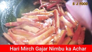 Mix Achar Recipe By s j food || سبزی کا اچار بنانے کا اصل طریقہ || Mix Pickle