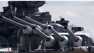 World of Warships підготовка до бою і одразу ж перший бій з таким епічним завершенням