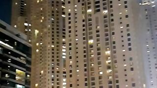 Dubai Marina at night