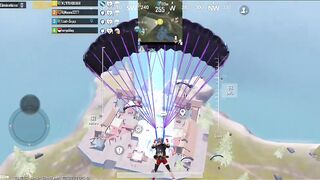 BGMI pubg mobile livik New update 2.5 Event fail fight Last zone 1v4 gameplay with chicken dinner(720P_HD)