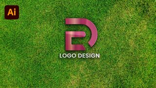 DR Logo Design | Modern Logo Design In Adobe Illustrator Tutorial For Beginner's