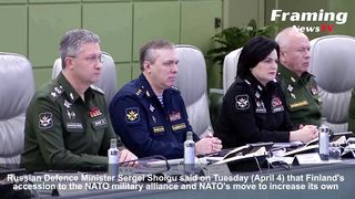 Menteri pertahanan Rusia mengatakan Finlandia bergabung dengan NATO meningkatkan risiko konflik