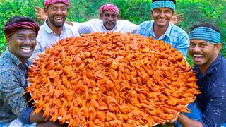 500 QUAIL BIRDS | Cooking Delicious 500 Farm Quails | Making Traditional Quail Curry Recipe