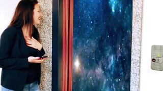 Strange elevator or hallucinations?