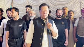 Chairman PTI Imran Khan Addressing to Workers in Zaman Park