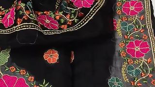 Amazing embroidery black suit
