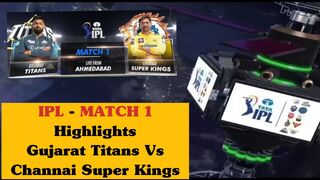 IPL 2023 Match 1 Highlights | Chennai Super Kings vs Gujarat Titans 2