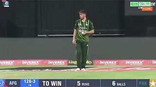 Pakistan vs afghanistan what a match