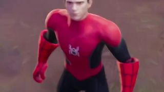 OMG SPIDER MAN ON FORTNITE