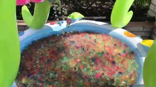 Kids play with ORBEEZ My super fun day with Brother and kids toys