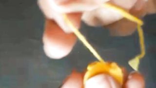 Woollen flower