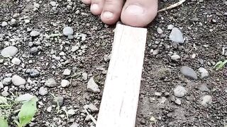 Starting a Fire with Short Fire Plow