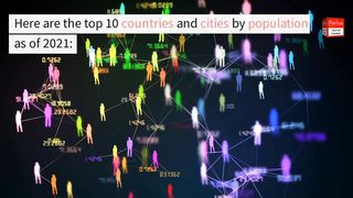 Top 10 Countries / Cities by Population | Top 10 Seas | Top 10 Glaciers