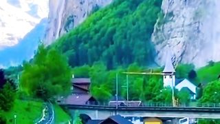 Beautiful scine of Switzerland