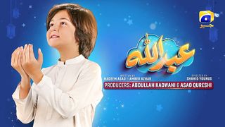 Abdullah Episode 14 | Riya Kari -  Haroon Shahid - Sumbul Iqbal | ubaidasin 5th April 2023