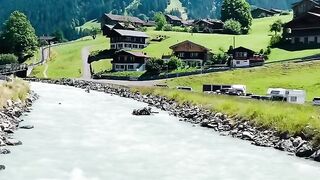 Green world of Switzerland