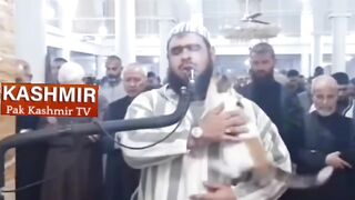 تراویح کے دوران بلی قاری صاحب پر چڑھ گئی دیکھیں