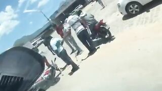 Acidente na br 232 deixa a vítima ferida