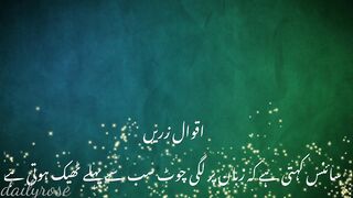 Best aqwal e zarrin