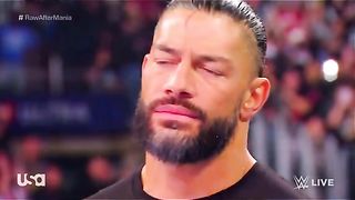 Brock Lesnar emerges to back up Cody Rhodes against Roman Reigns: Raw Roman Reigns