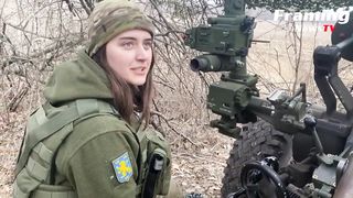 Beginilah tentara wanita Ukraina ikut berperang melawan pasukan Rusia