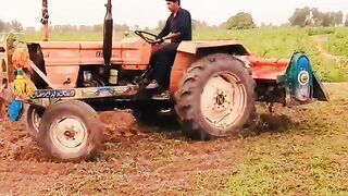 My tractor stunt