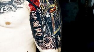 >Spartan tattoo/Second Cover Up!!..