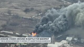 Ukrainian forces stand their ground in battle for Bakhmut