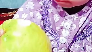 MashALLAH aysha 's love gava fruit