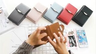 Japanese And Korean New Style Ladies Student Diagonal Wallet