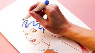 SIMPLE DRAWING IDEAS AND HACKS FOR BEGINNERS