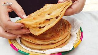 Lachha Paratha Recipe