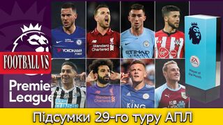Підсумки 29-го туру АПЛТ отальні провали Ліверпуля та Манчестер Юнайтед