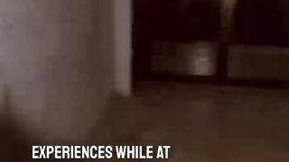 This security guard filmed paranormal activity at a cemetery