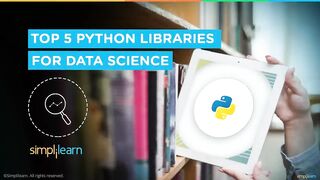 Top 5 Python Libraries For Data Science | Python Libraries Explained | Python Tutorial