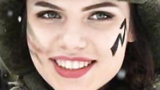 Beautiful Russian army girl video 2