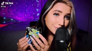 ASMR spit paint compilation-#1