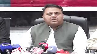 فواد چودھری کی نہایت تہلکہ خیز پریس کانفرنس #publicnews #breakingnews