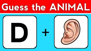 Guess the Animal by Emoji!| Q for Quiz | #quiz #fun