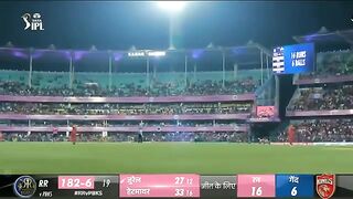 Last 6 Ball and 16 Runs