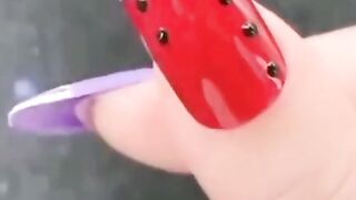 Nail art design at home 2023.