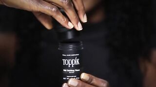 Toppik Hair Building Fibers, Medium Blonde, 12g ; Fill In Fine or Thinning Hair ;