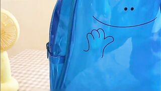 Children's Backpack Pvc Jelly Bag