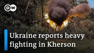 Ukraine claims to have broken through Russian front lines at counteroffensive near Kherson